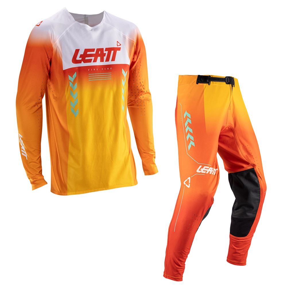 Leatt 2026 Motocross Combo Kit 5.5 Ultraweld Orange